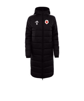 Veste longue de coach adidas Tiro 24 noir blanc 