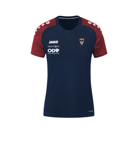 JAKO Performance T-Shirt Damen Dunkelblau Rot F909