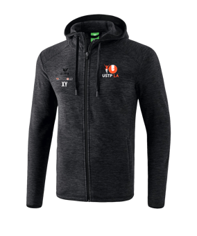 Erima Fleecejacke Schwarz