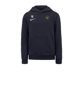 Nike Park 20 Fleece Hoody Kids Blau Weiss F451