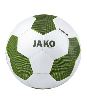 JAKO Striker 2.0 Trainingsball Weiss Grün F705 - weiss