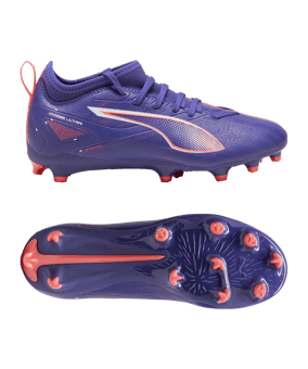 PUMA ULTRA 5 Match FG/AG Formula Jr Kids Lila Weiss F01 - lila