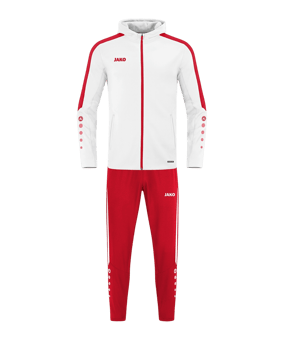 JAKO Power Präsentationsanzug Kids Weiß F004 - weiss