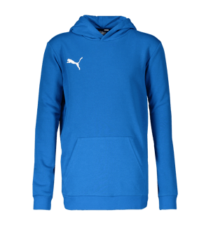 PUMA teamGOAL 23 Casuals Hoody Kids Blau F02 - blau