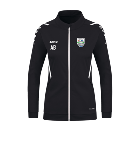 JAKO Challenge Polyesterjacke Damen Schwarz F802