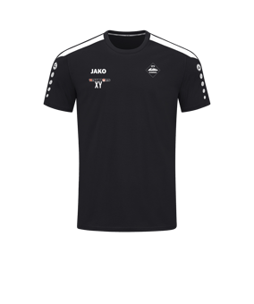 JAKO Power T-Shirt Schwarz Weiss F800