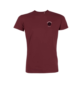 Merch Creator 2.0 T-Shirt Burgundy | #brustlogo