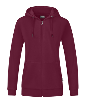 JAKO Organic Kapuzenjacke Damen Braun F130 - braun