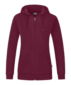 JAKO Organic Kapuzenjacke Damen Braun F130
