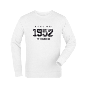 Merch Roller Sweatshirt White | #established
