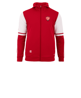 adidas Squadra 25 Kapuzenjacke Kids Rot