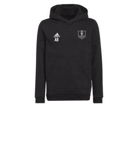 adidas Entrada 22 Hoody Kids Schwarz