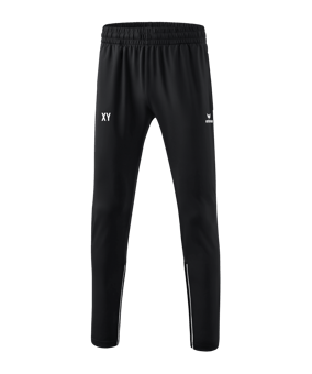 Erima Performance Trainingshose Kids Schwarz Weiss