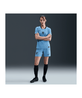 Nike Niederlande Short Away 2025 Damen Blau F489 - blau