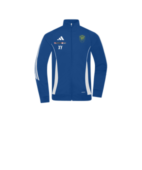 adidas Tiro 24 Trainingsjacke Kids Blau Weiss 