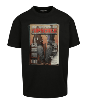 Mister Tee Upscale Magazine O T-Shirt Schwarz - schwarz