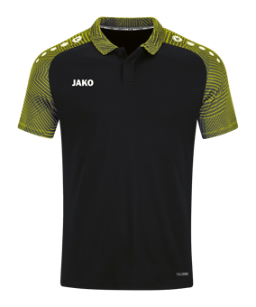 JAKO Polo Zwart K808 - zwart