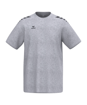 Erima CMPT Wings T-shirt Grijs Kgraumelangeschwarz - grijs