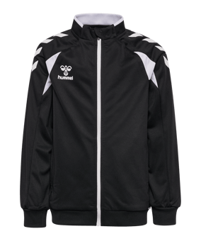 hummel Core 2.0 Track Zip Jacke Kids Schwarz F2114 - schwarz