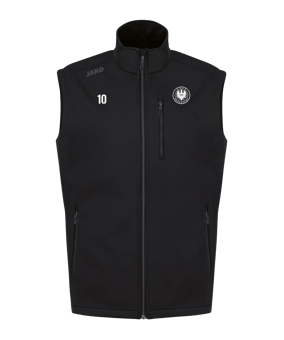 JAKO Premium Softshellweste Schwarz F800