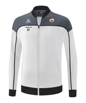 Erima Change by Präsentationsjacke Weiss Grau 