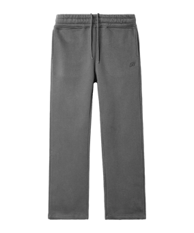 Burocs Wide Leg Jogginghose Grau