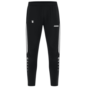 JAKO Power Trainingshose Schwarz Weiss F802