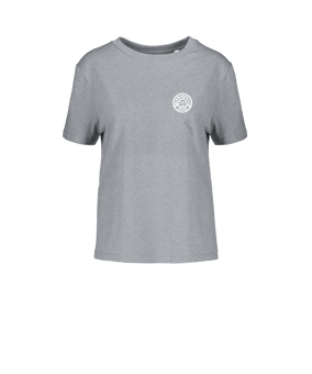 Merch Muser T-Shirt Women Heather Grey  | #logo1c