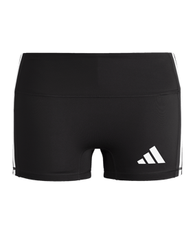 adidas Volleyball 3 Stripes 4" Short Damen Schwarz - schwarz