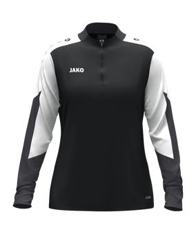 JAKO Dynamic Zip Top Sweatshirt Damen Schwarz F826 - schwarz