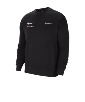 Nike Park 20 Fleece Sweatshirt Schwarz Weiss F010