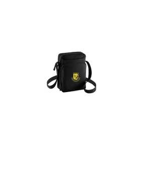 Merch Cross Body Bag Black | #logo1c