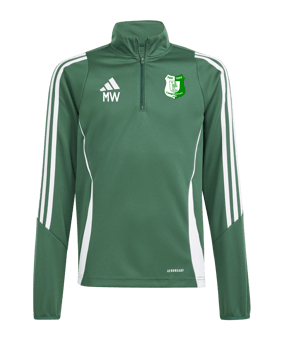 adidas Tiro 24 Trainingstop Kids Grün Weiss
