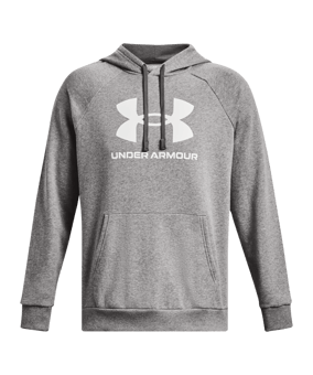 Under Armour Rival Fleece Logo Hoody Grau F025 - grau