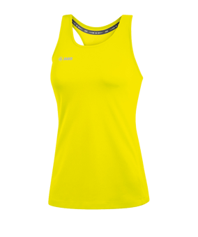 JAKO Run 2.0 Tanktop Running Damen Gelb F03 - gelb