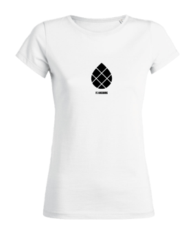 FC Augsburg T-Shirt Zirbelnuss Damen Weiss - weiss