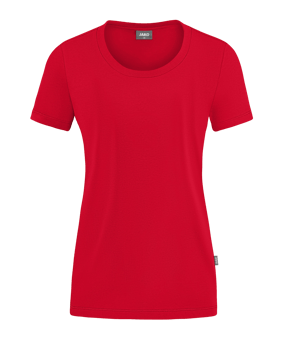 JAKO Organic Stretch T-Shirt Damen Rot F100 - rot
