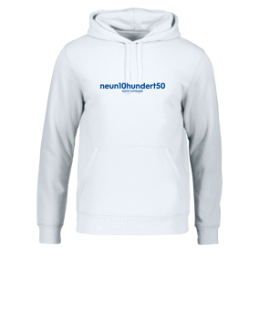 Merch Drummer 2.0 Hoody White | #neun10hundert50