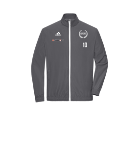 adidas Entrada 22 Präsentationsjacke Kids Grau