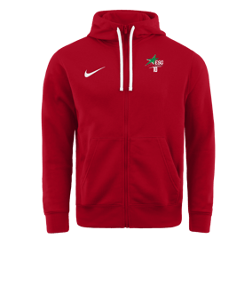 Veste à capuche Nike Park 20 Fleece rouge blanc F657