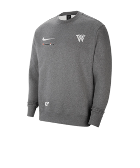 Nike Park 20 Fleece Sweatshirt Grau Weiss F071