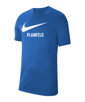 Nike Park 20 T-Shirt Swoosh Blau Weiss F463