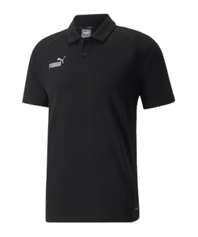 PUMA teamFINAL Casuals Poloshirt Schwarz F03 - schwarz