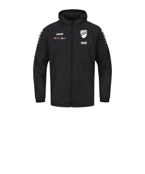 JAKO Team 2.0 Allwetterjacke Kids Schwarz F800