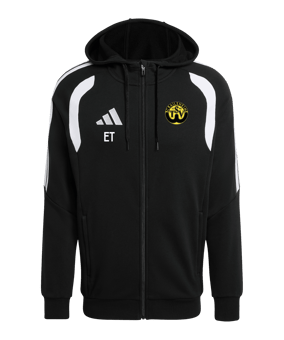 adidas Tiro 26 League Kapuzenjacke Schwarz Baumwolle-Polyester