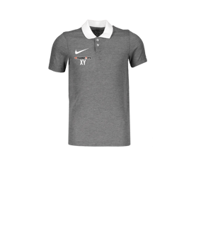 Nike Park 20 Poloshirt Kids Grau Weiss F071