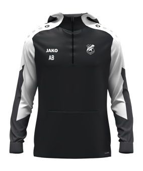 JAKO Dynamic Kapuzenjacke Kids Schwarz F826