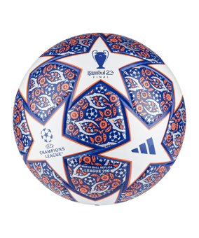 adidas UCL League Istanbul Junior 290g Lightball Weiss Blau Orange