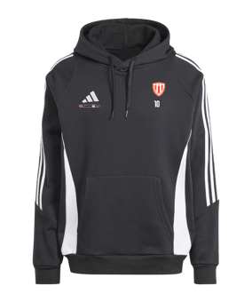 adidas Tiro 24 Hoody Schwarz Weiss