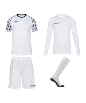 uhlsport Reaction Torwartset Weiss F12 - weiss